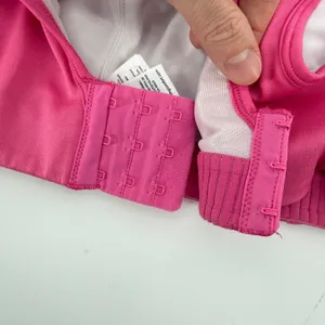 Moving Comfort Fiona Wireless Sports Bra Pink 34C Hook Loop 350003 thumbnail 8