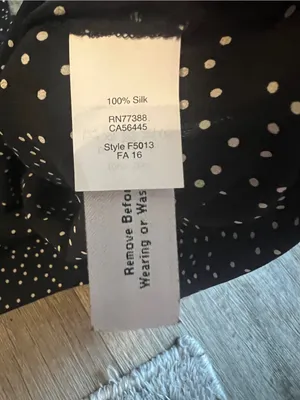 Madewell silk Black Polka Dot cami - Spaghetti Strap‎ thumbnail 7