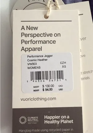 Vuori XS Performance Dreamknit Joggers thumbnail 8