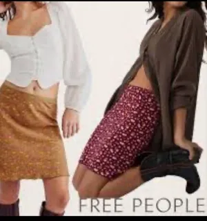 Free People IRL Floral Mini Slip Skirt. Size 4 thumbnail 3