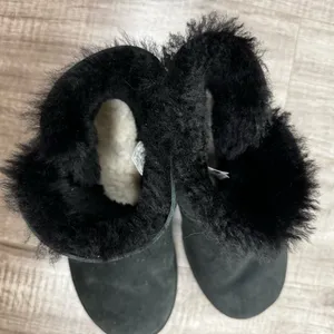 UGG Mini Bailey Button II Boots Black Size 6 thumbnail 9