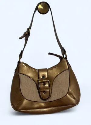 Amanda Smith Gold Shoulder Bag thumbnail 1