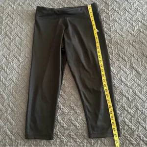 Adidas Black Climalite Cropped Capri Activewear Pants M thumbnail 8