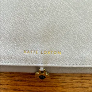 Katie loxton Jewellery Roll in off white thumbnail 3