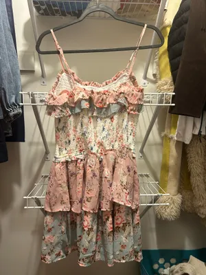 Storia smocked lsf style ruffle dress thumbnail 3
