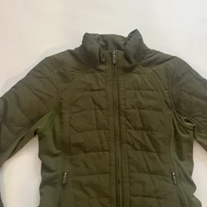 Sz 6 $228 Lululemon Another Mile Jacket Landscape Green No Hood thumbnail 8