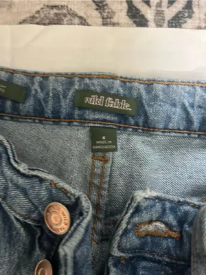 wild fable Women's Light Blue Straight Jeans thumbnail 3
