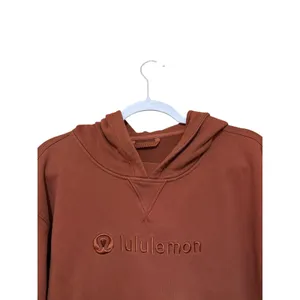 Lululemon M/L All Yours Graphic Hoodie Sweatshirt Dark Terracotta Earthy Neutral thumbnail 6