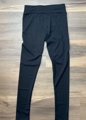 POP Fit Women’s Black High Waisted Mesh Leggings Size Medium NWT thumbnail 15
