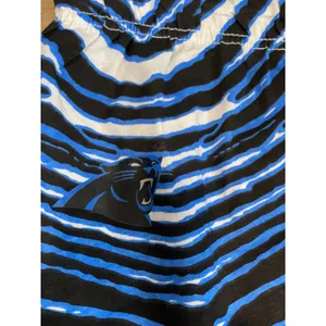 NFL Team Apparel Zubaz Gray Athletic Pants Unisex Size L Drawstring Waist thumbnail 3