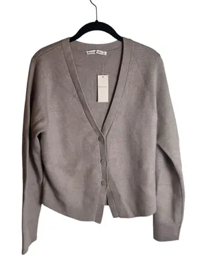 Abercrombie & Fitch LuxeLoft Rounded Sleeve Cardigan Large NWT thumbnail 3