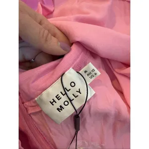Hello Molly NWT pink cutout puff sleeve dress size M/6 thumbnail 6