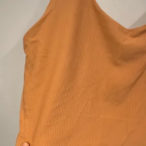 Pink ribbed old navy vneck longline tank‎ thumbnail 2