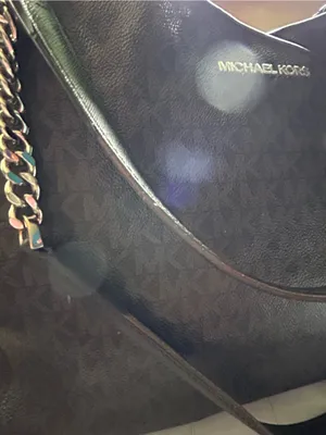 Michael Kors Black Monogram Tote Shoulder Bag thumbnail 16