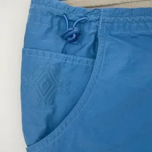 Columbia Sportswear Womens Mid Rise Cotton Blend Shorts Blue‎ Large thumbnail 4