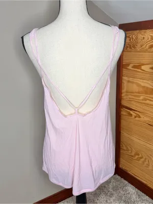 Lululemon Let It Slip Tank Top Shirt Pearl Butter Pink Small S W1BC2S Activewear thumbnail 2