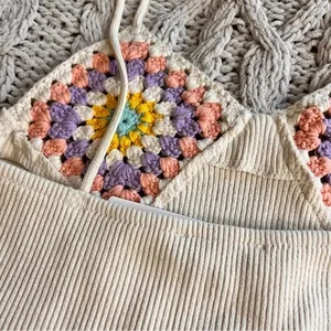 ZARA Crochet Crop Tank Top XS-S NWT‎ thumbnail 5