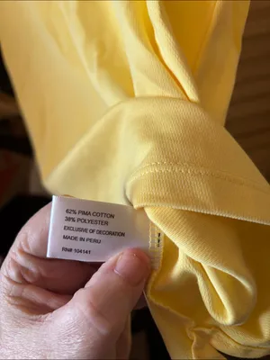 Lady Hagen Yellow Polo Shirt NWT Small thumbnail 4