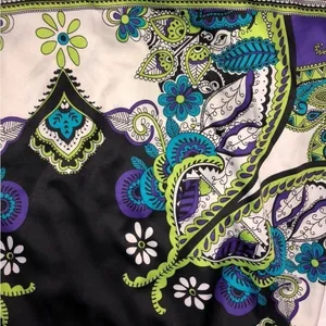 Ice Cocktail Dress Size 10 Vintage Party Silky Adjustable Straps Black Purple thumbnail 5