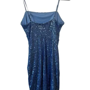 Honey and Rosie Blue Sequin Mini Dress Size‎ M Homecoming Prom Holiday thumbnail 2