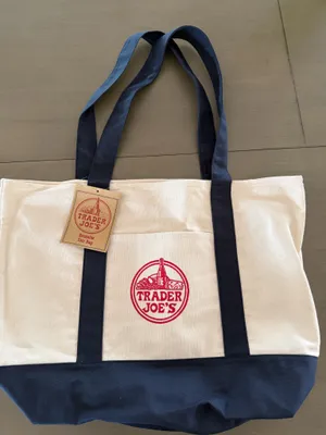 Trader Joe’s large tote White thumbnail 1