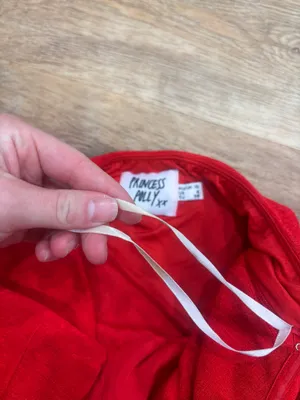 Red Princess Polly Mini Dress Strapless thumbnail 5