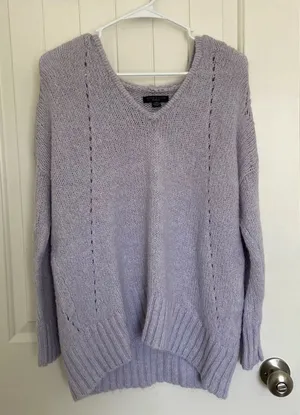 EUC | American‎ Eagle women’s jegging fit hooded sweater — small thumbnail 1