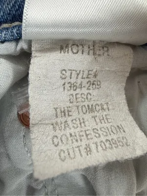 MOTHER The Tomcat Ankle Shred The Confession Jeans‎ 24 Distressed thumbnail 12