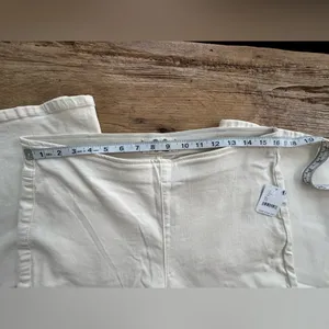 NWT Free People Penny Pull on Flare Jeans ~ White~ size 32 🤍 thumbnail 15
