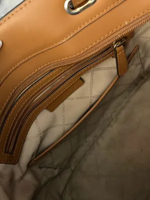 Michael Kors Brown Signature Tote with Tan Leather Straps thumbnail 6