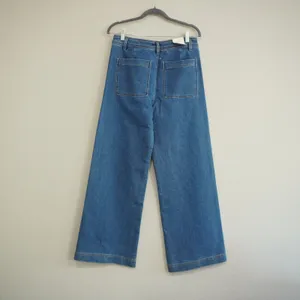 Z SUPPLY Rilynn Wide Leg Trouser Jeans Medium Wash High Waist Denim Size‎ 28 NEW thumbnail 7