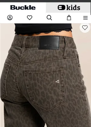 Buckle Jeans Hidden Cheetah print Blake pants thumbnail 3