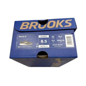 Brooks Women's Ghost 17 Running Shoe in Black/White, Size 8.5 thumbnail 7
