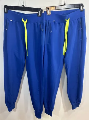FIGS Boston Slim Tall Jogger Scrub Pants Royal Blue Women's XXS Bundle‎ of 2 NWT thumbnail 1