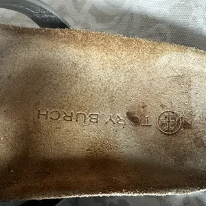 Tory Burch Silver and Brown Sandals thumbnail 7