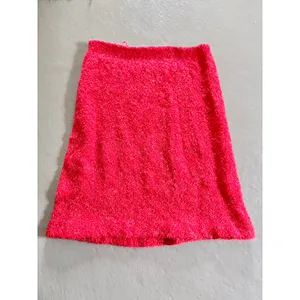Y2K Cherry Red Fuzzy Knit 3 Piece Set Holiday Party Perfect Size S/M thumbnail 9