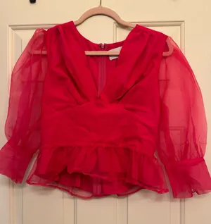 Adelyn Rae Hot pink Blouse thumbnail 1