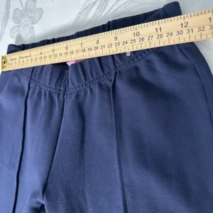 Lilly Pulitzer Size-S Women's Pants Ponte Travel Midnight Navy Pull On thumbnail 4