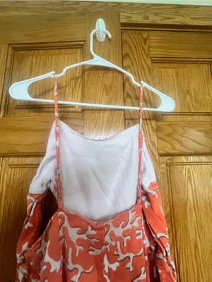 Maeve - Anthropologie - Coral-Print Spaghetti-Strap Jumpsuit thumbnail 5