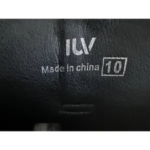 IUV Women’s Size 10 Black Leather Cowboy Cowgirl Boots Embroidered Pointy Toe thumbnail 13