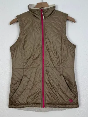 Mountain Hardwear Women's Reversible Quilted Fleece Vest Size Small thumbnail 1