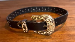 Western Billy‎ Belts Mixed Metals Black thumbnail 1