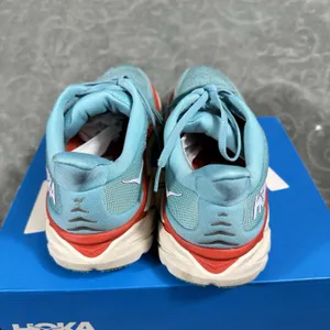 Hoka One One Women's 9.5 Clifton 8 Athletic Running Shoe Sneaker Blue Cushion thumbnail 5