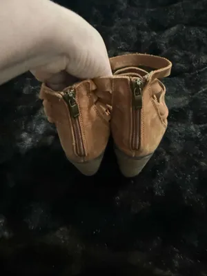 Free People Hybrid Strappy Leather Bootie Boot Terracotta Leather 38 7.5 thumbnail 3
