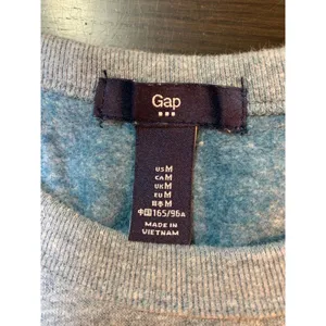 Gap San Francisco CA Sweatshirt‎ Women's Medium Blue Pullover Spellout Compass thumbnail 5