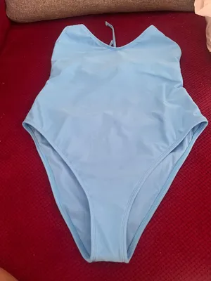 Wild Fable Swim Vcay Lace Up Backless One Piece Swimsuit, For Summer.. thumbnail 2