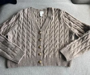 H&M Brown Cardigan thumbnail 1