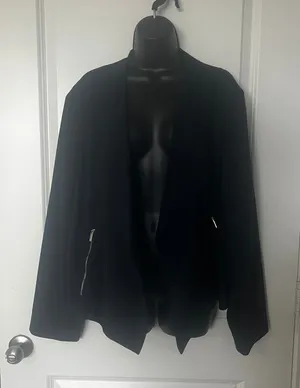 Women's Blue‎ Draped Blazer 20W thumbnail 1