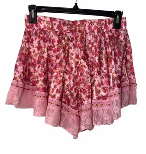 Free people Morning Breeze Pink Floral Print Intimately Shorts(Size XS) thumbnail 1