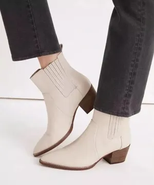 J. Crew Western Bootie Boots Size 9 thumbnail 1